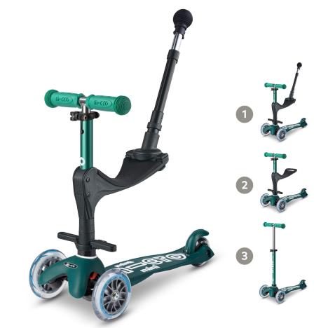 Mini Micro 3in1 ECO Push Along Scooter: Green £109.95